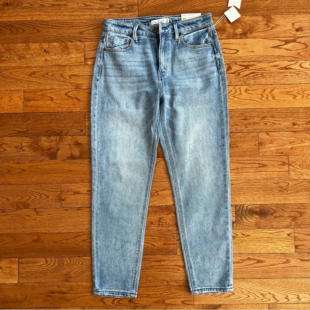 Unpublished denim Debbie slim-mom fit NWT size 30